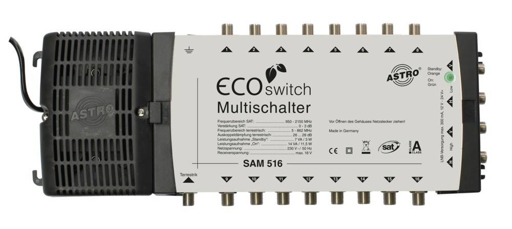 Astro Strobel Multischalter mit Netzteil SAM 516 Ecoswitch-0