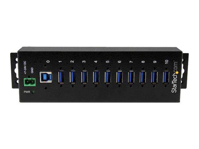 StarTech.com Startech 10 Port Industrieller USB 3.0 Hub-0