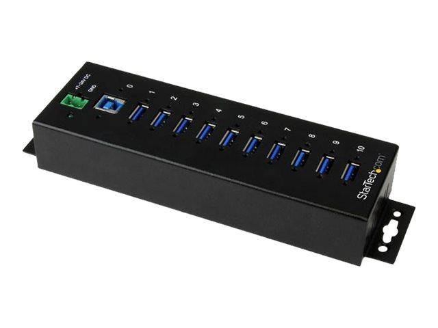 StarTech.com Startech 10 Port Industrieller USB 3.0 Hub-1