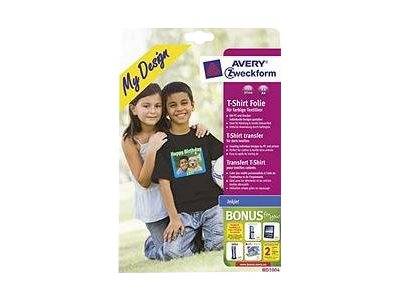 AVERY Zweckform My Design T-Shirt Transfer-Folie, DIN A4 - MD1004 - 1 Stück-0