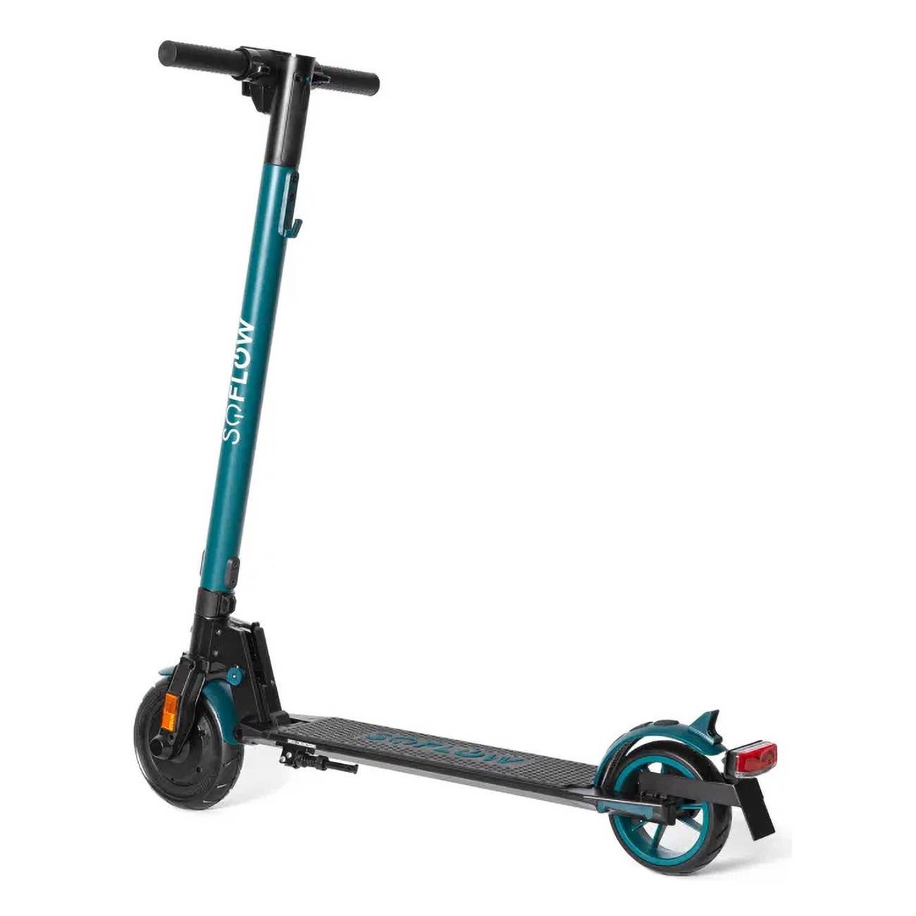 SOFLOW - SO1 E-Scooter, black/green, mit dt. Straßenzulassung-1