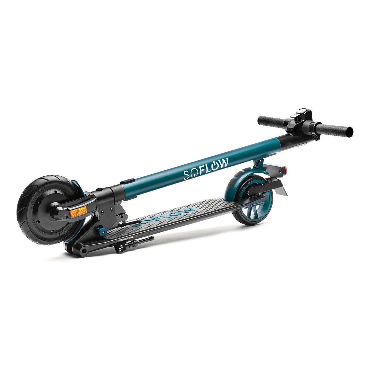 SOFLOW - SO1 E-Scooter, black/green, mit dt. Straßenzulassung-3