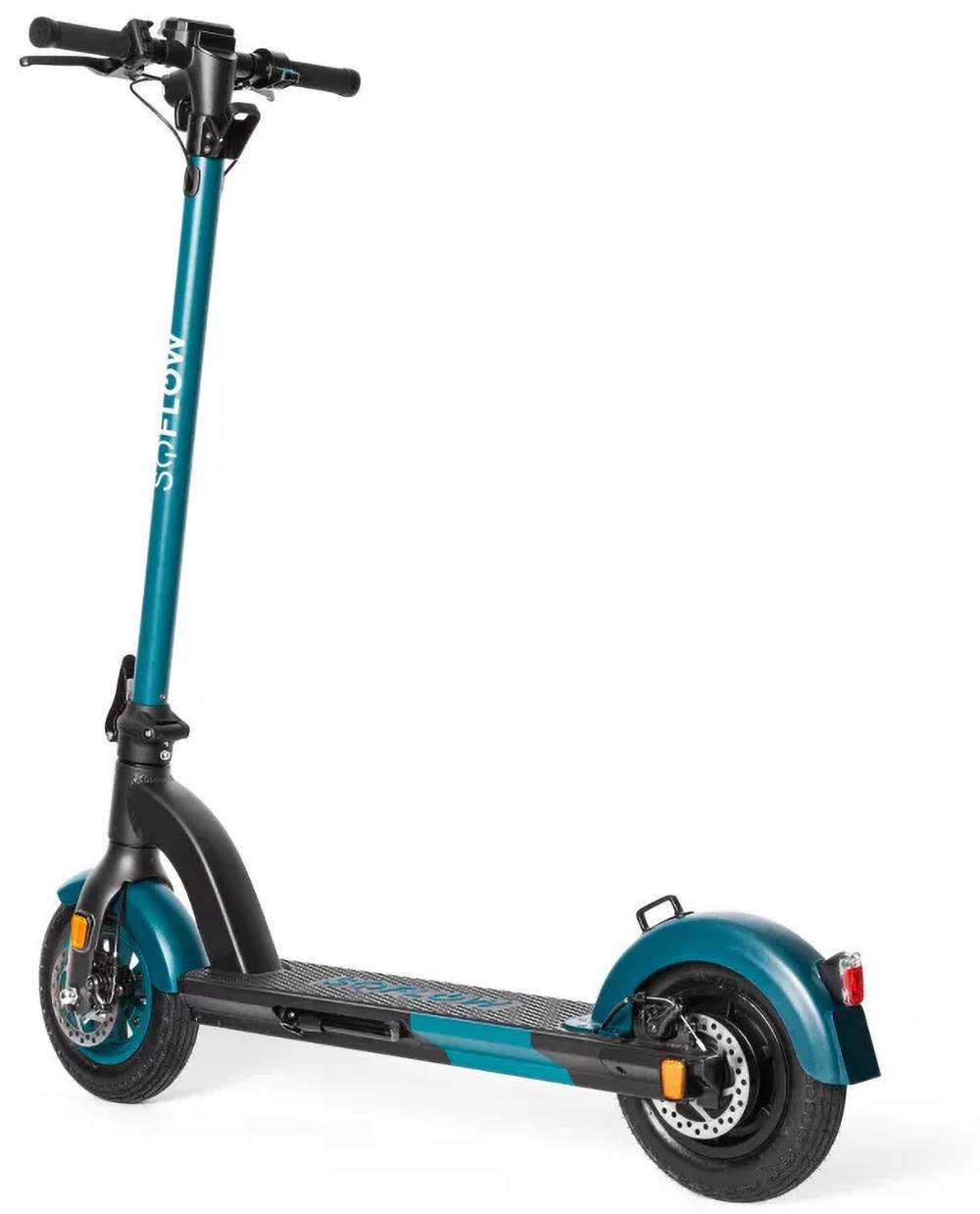 SOFLOW - SO4 pro E-Scooter 10,5 Ah, blk/grn, dt. Straßenzul.-2