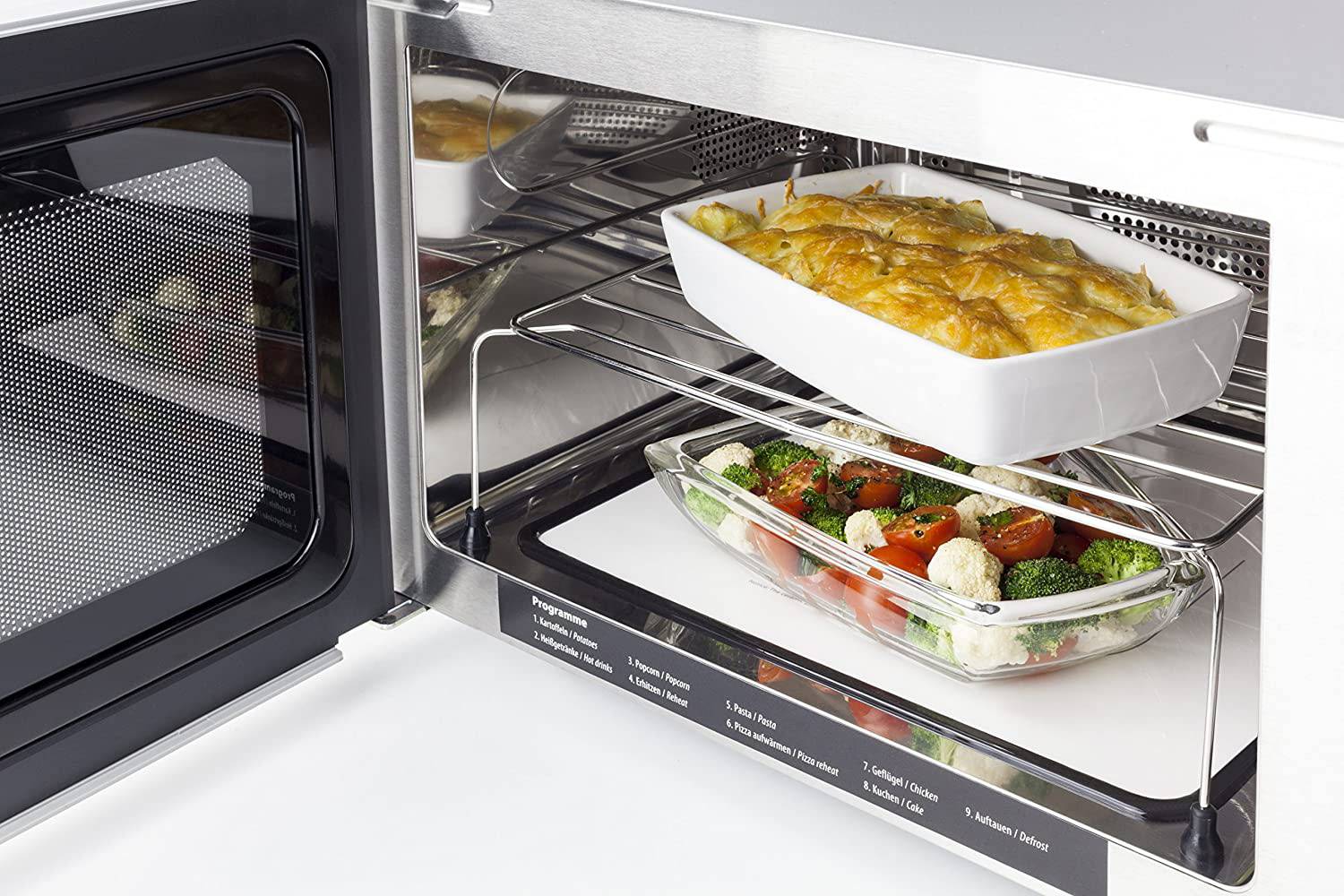 Caso MCG 30 Ceramic Chef Mikrowelle mit Heißluft und Grill-3