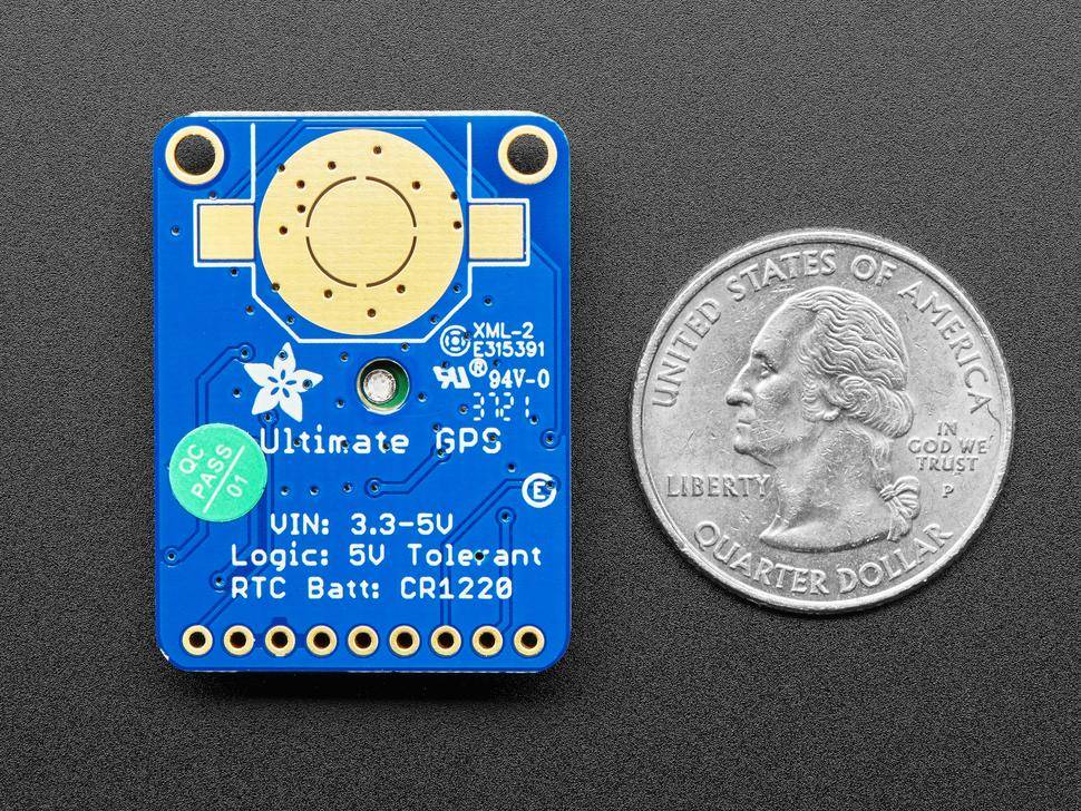 Adafruit Ultimate GPS Breakout, GLONASS, GPS-3