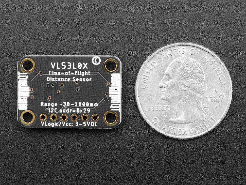 Adafruit VL53L0X Time of Flight Abstands Sensor - 30 bis 1000mm-2