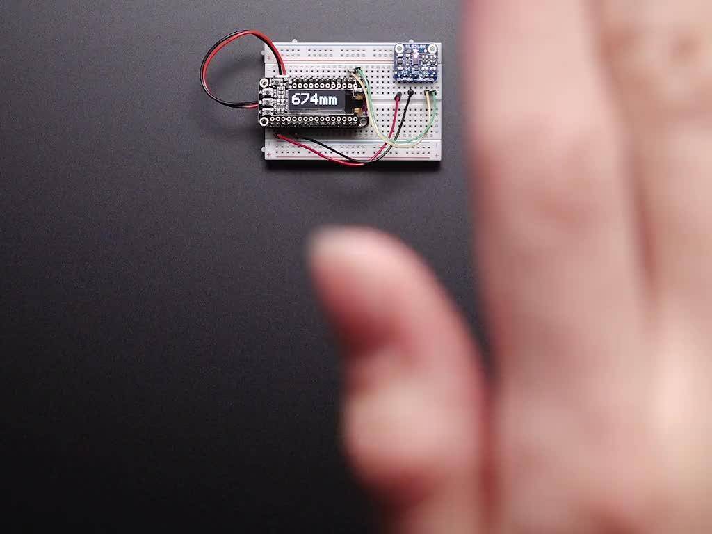 Adafruit VL53L0X Time of Flight Abstands Sensor - 30 bis 1000mm-4