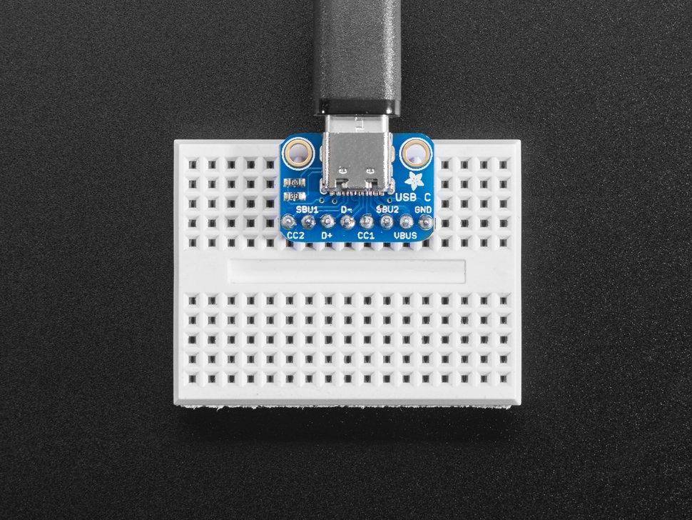 Adafruit USB Type C Breakout Board, Downstream Verbindung-3