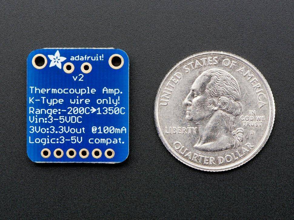 Adafruit Thermocouple Amplifier MAX31855 Breakout Board (MAX6675 Upgrade)-2