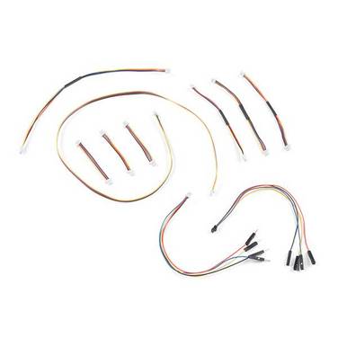 SparkFun Qwiic Cable Kit with 10 Cables 1mm JST Termination