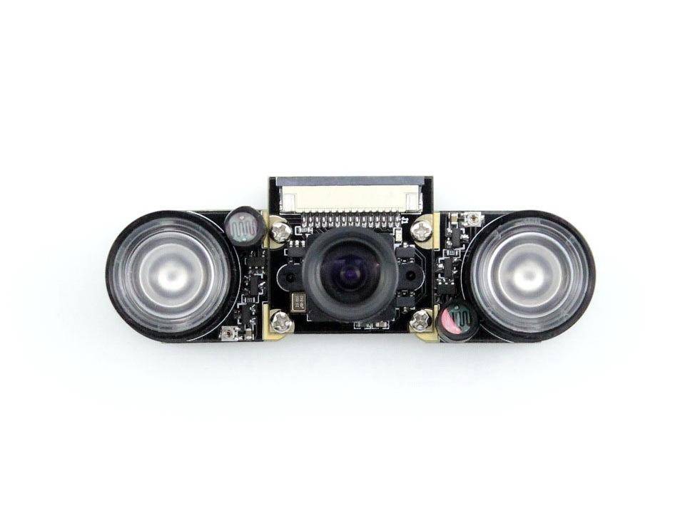 NoIR Kamera für Raspberry Pi mit einstellbarem Fokus und Infrarot LEDs-0