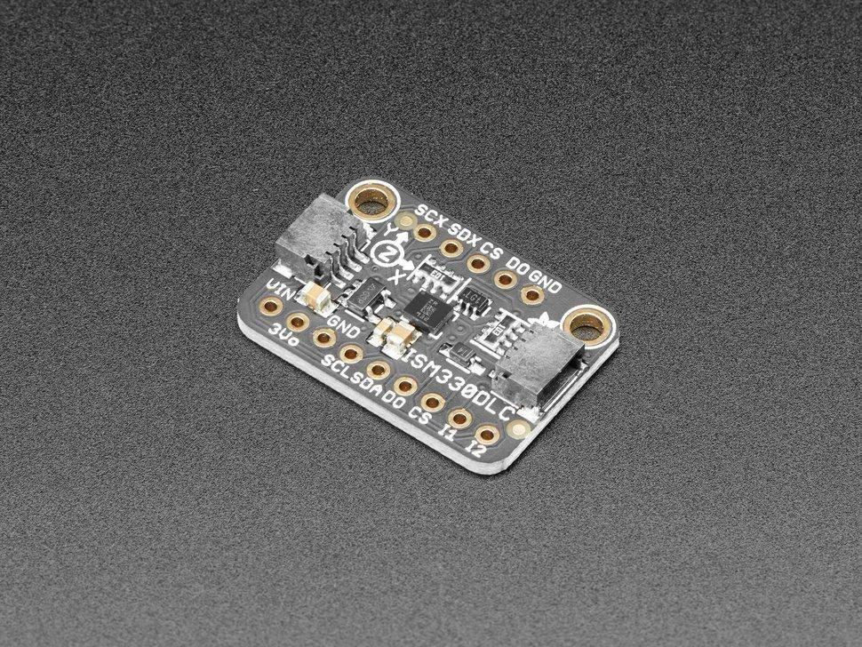 Adafruit ISM330DHCX - 6 DoF IMU - Beschleunigunsmesser und Gyroskop-0
