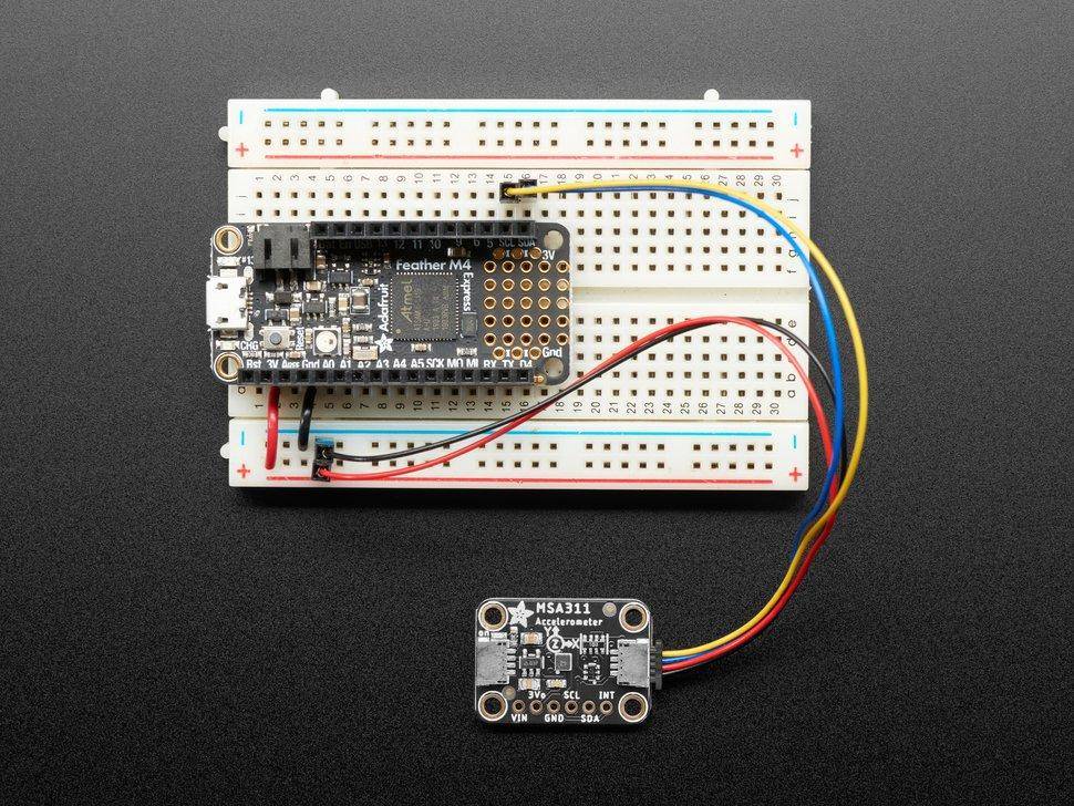 Adafruit MSA311 Triple Axis Accelerometer STEMMA QT Qwiic-3