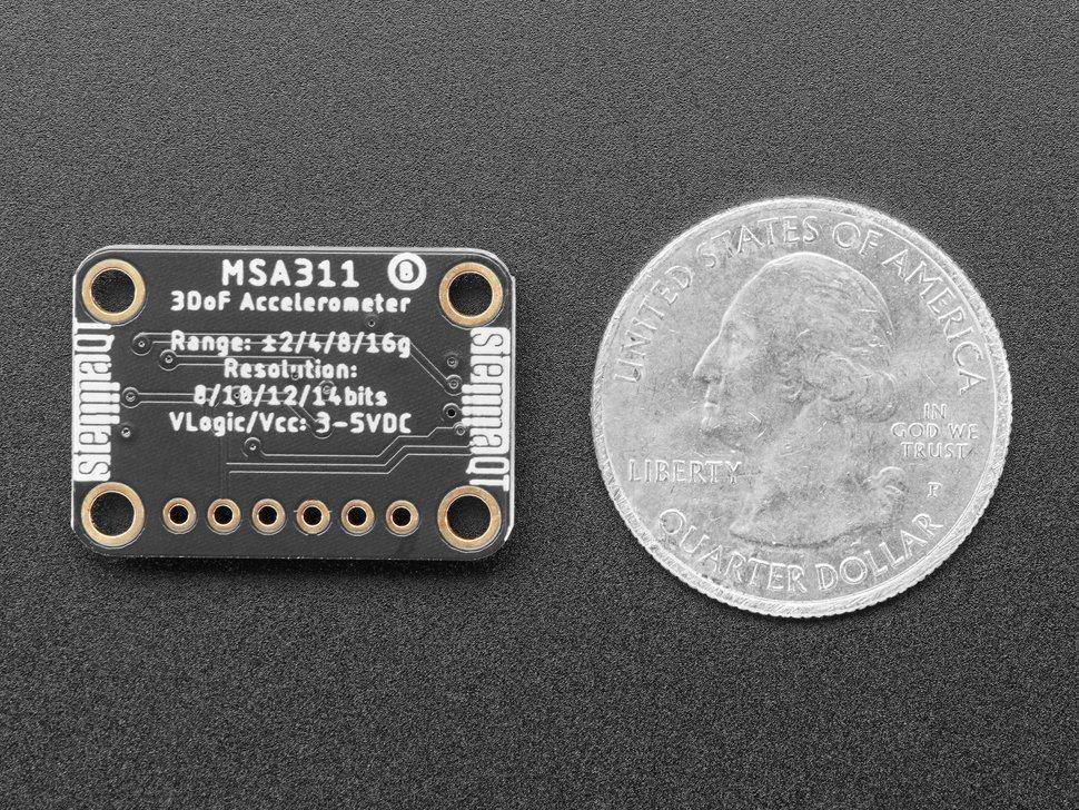 Adafruit MSA311 Triple Axis Accelerometer STEMMA QT Qwiic-4
