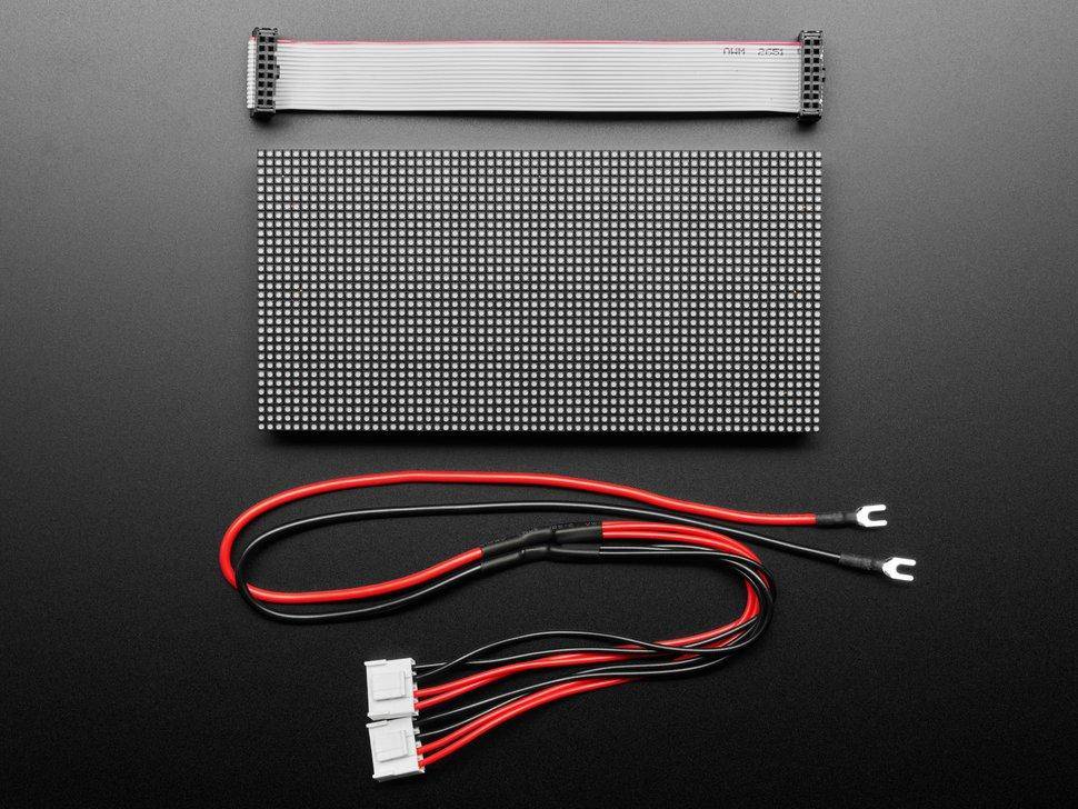 Adafruit 64x32 RGB LED Matrix - 2.5mm Pitch for Arduino Mega Raspberry Pi-1