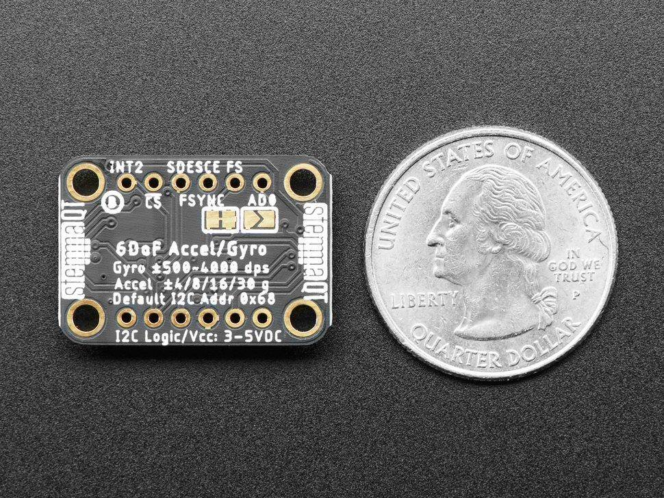Adafruit ICM-20649 Wide Range ±30g ±4000dps 6-DoF IMU-2