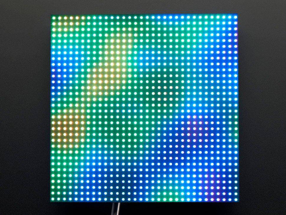 Adafruit 32x32 RGB LED Matrix Panel - 4mm Raster-0