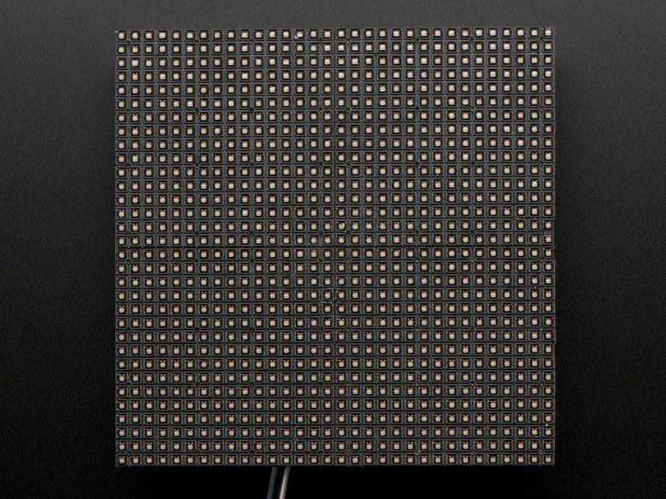 Adafruit 32x32 RGB LED Matrix Panel - 4mm Raster-4