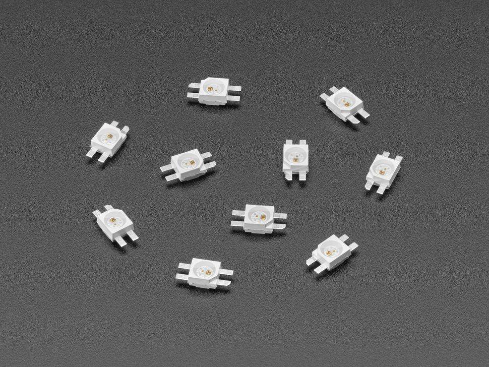 NeoPixel Reverse Mount RGB LEDs, SK6812-E 10er-Pack-0
