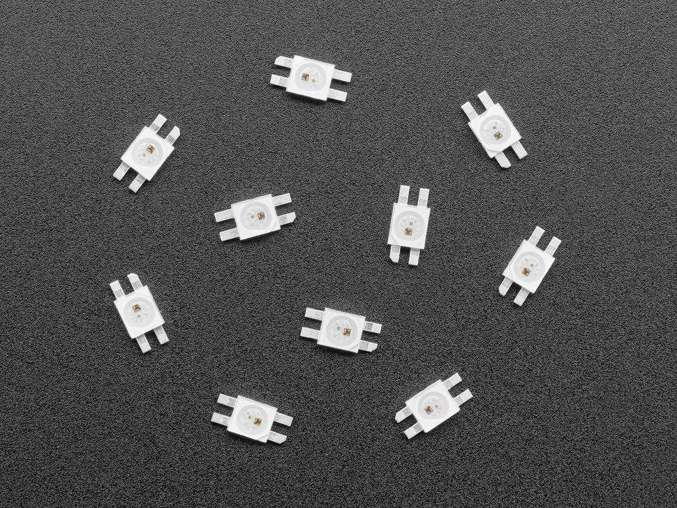 NeoPixel Reverse Mount RGB LEDs, SK6812-E 10er-Pack-1