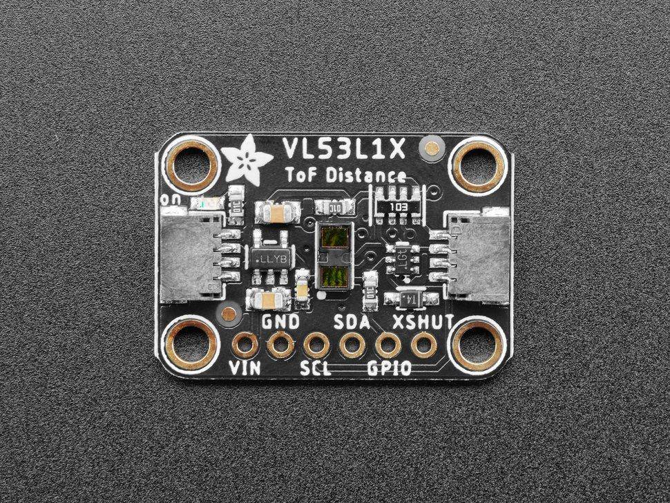 Adafruit VL53L1X Time of Flight Distance Sensor 30 to 4000mm STEMMA QT Qwiic-1
