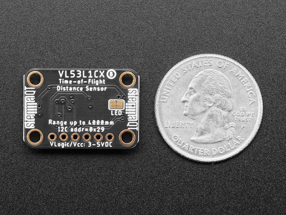 Adafruit VL53L1X Time of Flight Distance Sensor 30 to 4000mm STEMMA QT Qwiic-4