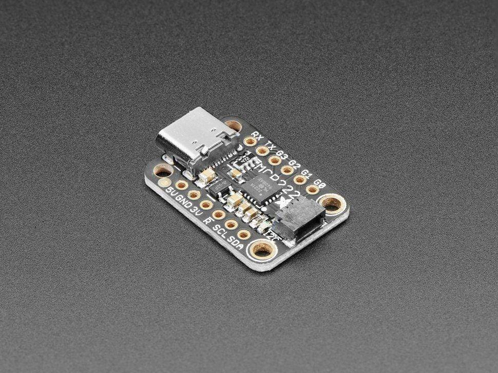 Adafruit MCP2221A USB zu GPIO Schnittstelle Qwiic, STEMMA QT Plattform-Evaluierung Erweiterungsbo-0