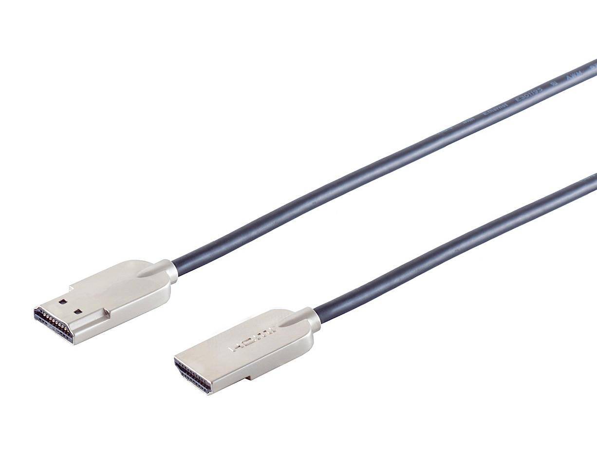 HDMI Kabel, 4K, ultra slim, schwarz, 1,0m-0