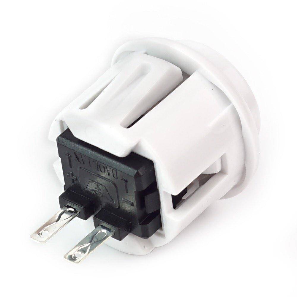 Mini Arcade Button, 24mm - Farbe: weiß-1