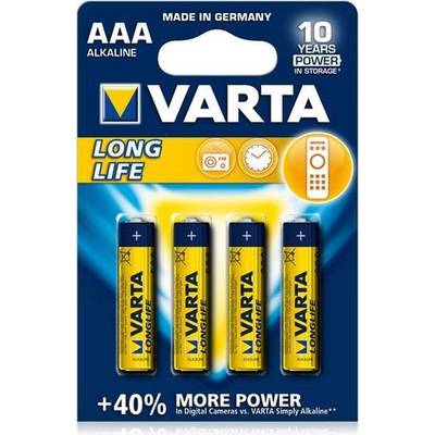Varta LONGLIFE AAA Bli 4 Micro (AAA)-Batterie Alkali-Mangan 1200 mAh 1.5 V 4 St.