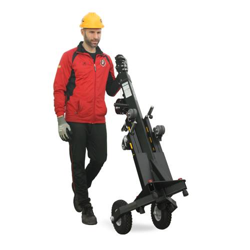 GUIL RD-02 - Radadapter-Set für unebenes Gelände wie Baustellen (geeignet für Teleskop-Lift ELC-730/R) - in schwarz-1