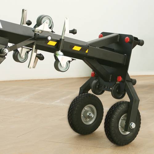 GUIL RD-02 - Radadapter-Set für unebenes Gelände wie Baustellen (geeignet für Teleskop-Lift ELC-730/R) - in schwarz-2