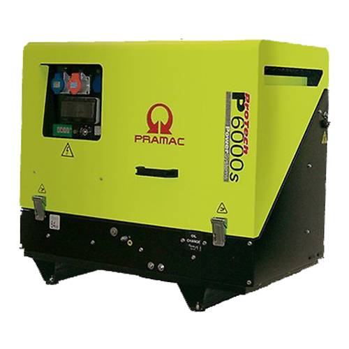 PRAMAC P6000s - Diesel Stromerzeuger (400V/ 230V | 435 cm³ Hubraum | 3 Phasen | 50 Hz | E-Start)-0