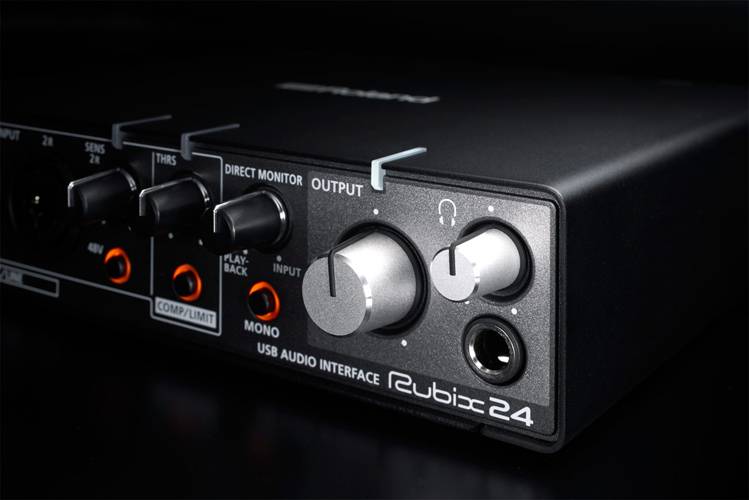 ROLAND RUBIX44 - USB Audio-Interface (XLR-Mikrofonvorverstärker | 4x Eingänge & 4x Ausgänge)-4