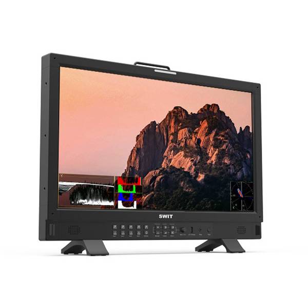 SWIT ELECTRONICS BM-H245 - 4K Broadcastmonitor (23,8" Full-HD QLED | Payload ID Auto-Setting | 12G-SDI/3G-SDI/HDMI2.0) --2