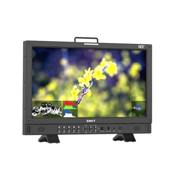 SWIT ELECTRONICS BM-215-NDI - 4K NDI-Videomonitor (21,5" Full-HD QLED-Display | 3D LUT Auto-Kalibrierung |-2