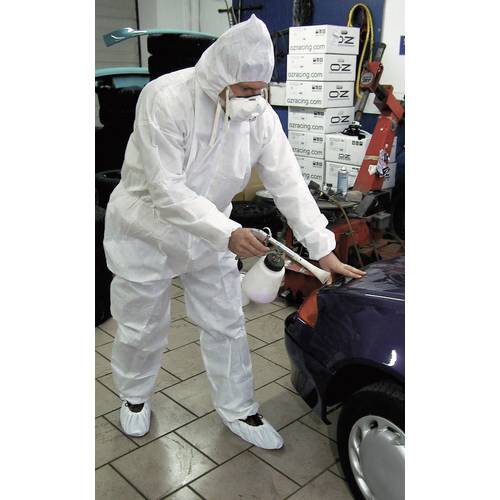 Leipold Doehle 2515-XL SMS-Overall CAT III (Typ 5 & 6) CleanGo Kleider-Größe: XL Weiß