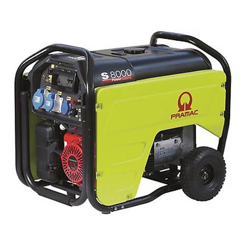 PRAMAC S8000 - Benzin Stromerzeuger (230V | 389 cm³ Hubraum | 1 Phase | 50 Hz | IPP | AVR | E-Start + Handstart)-0