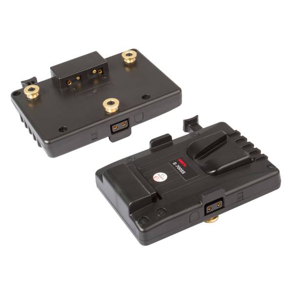 SWIT ELECTRONICS S-7005S - Gold-Mount auf V-Mount Akkuadapter - in schwarz-1