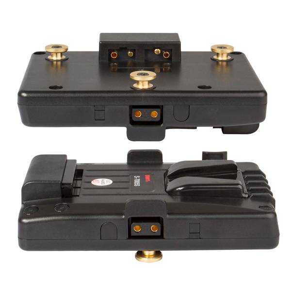 SWIT ELECTRONICS S-7005S - Gold-Mount auf V-Mount Akkuadapter - in schwarz-2