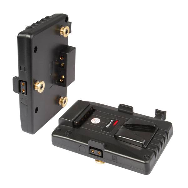 SWIT ELECTRONICS S-7005S - Gold-Mount auf V-Mount Akkuadapter - in schwarz-3
