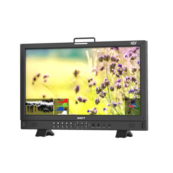 SWIT ELECTRONICS BM-245-NDI - 4K NDI Videomonitor (23,8" Full-HD QLED-Display | 3D LUT Auto-Kalibrierung |-2