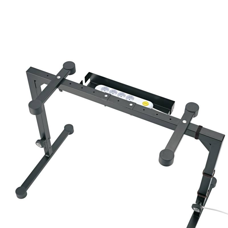 KOENIG & MEYER Kabel-Organizer für Omega Keyboardtische - in schwarz-2