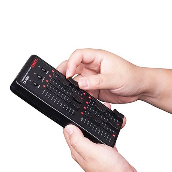 SWIT ELECTRONICS LA-WR8 TX - Wireless Pocket DMX-Controller Transmitter (2.4 GHz Funkfrequenz | bis zu 400m Reichweite)-0