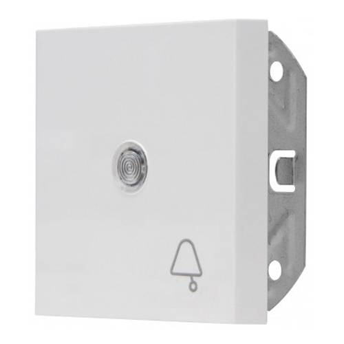 KOPP HK07 - Flächenwippe mit Linse und Glocke-Symbol (IP20) - in reinweiß-3