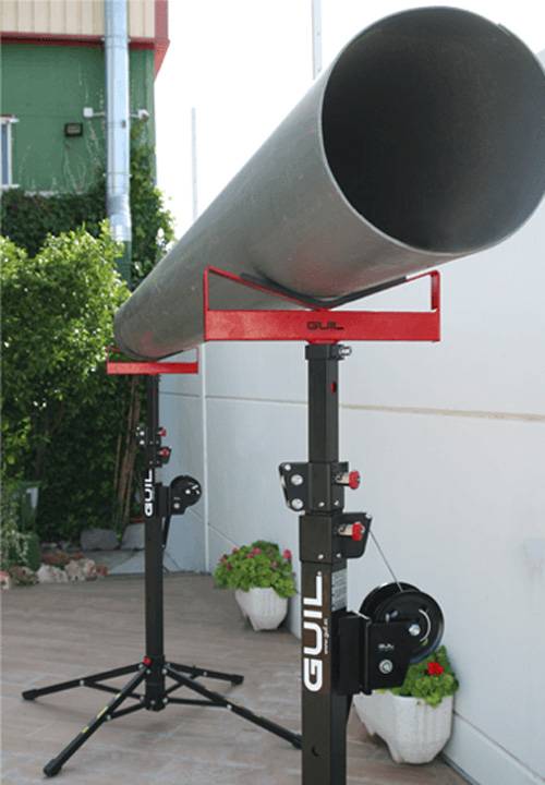 GUIL CV-10/M - Ladewanne mit Ø 35 mm Spigot für zylinderförmige Ladungen (Breite: 408 mm | geeignet für Teleskop-Lifte-1