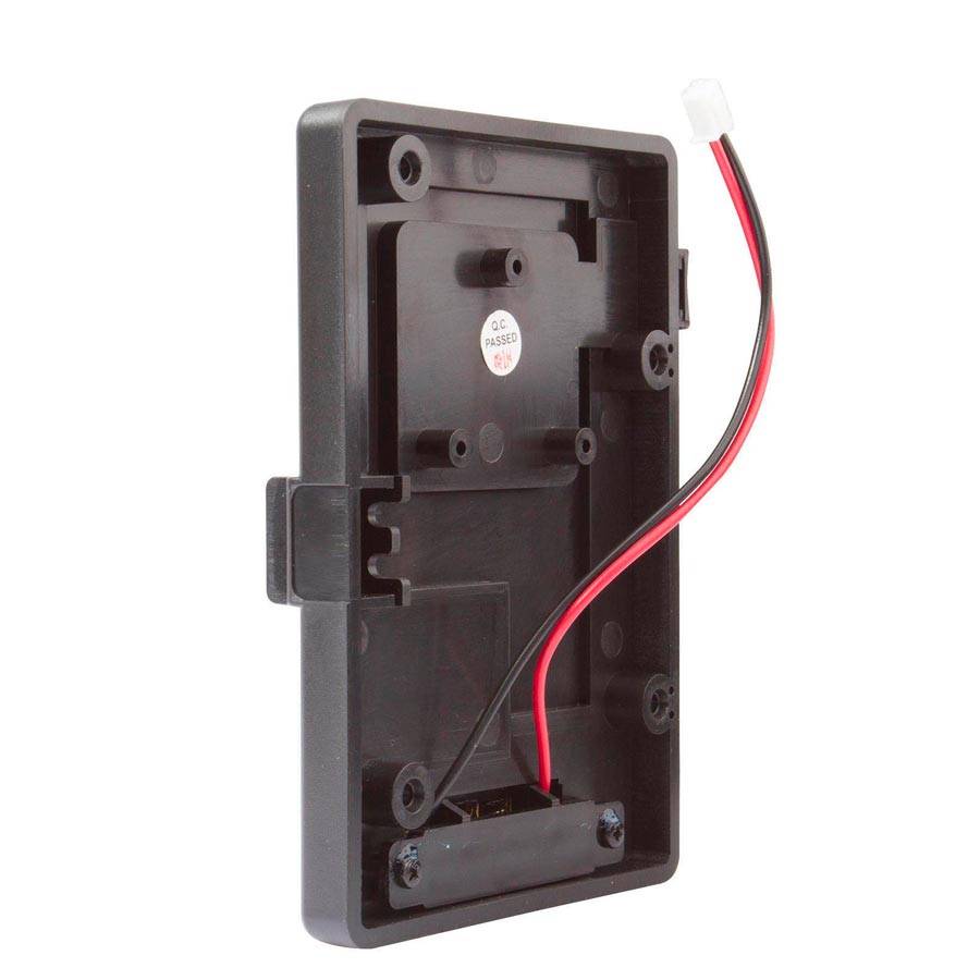 SWIT ELECTRONICS S-7004S - V-Mount Akkuplatte passend für SWIT S-1093 | S-1071H+ | S-11xx | S-12xx Monitore (2-pin-3