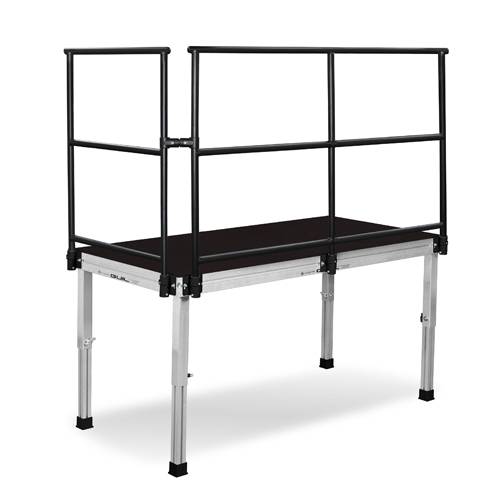 GUIL - TMQ-2 - Aluminium Sicherheitsschiene 2.00 m| geeignet für die lange Seite-1