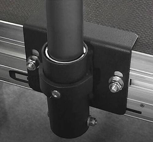 GUIL - TMQ-2 - Aluminium Sicherheitsschiene 2.00 m| geeignet für die lange Seite-2