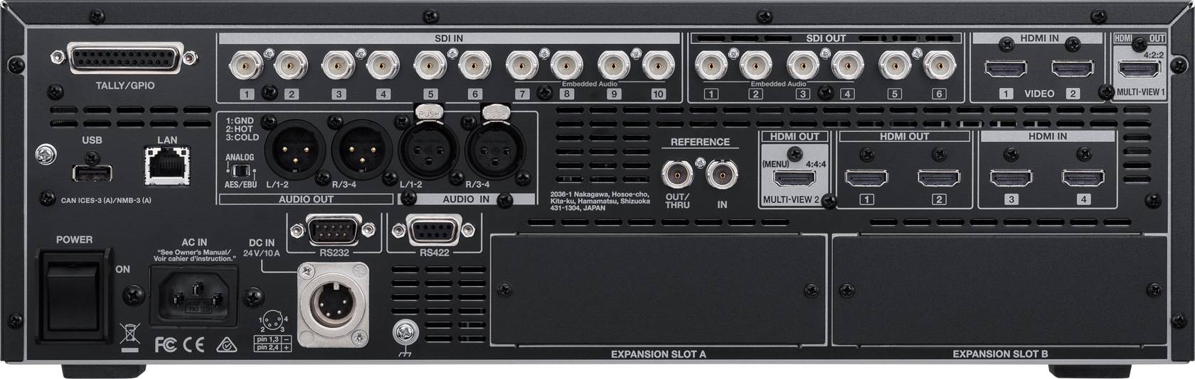 ROLAND V-1200HD - Multi-Format HD Video-Switcher (Hybrid-Engine | 10x SDI-In & 4x HDMI-In | 6x SDI-Out & 2x HDMI-Out |-1